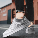 Fashion Men Casual Shoes Spring Men Sneakers Men Vulcanize Shoes White All-match Shoes Male Flats Lace-up Platform Tennis Shoes - V.I.P Digital Presence