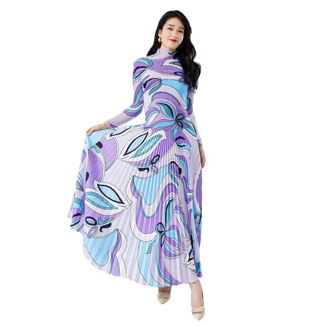 Fashion suit women's pleated two-piece set - V.I.P Digital Presence