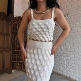 Fashion suspender two-piece scale skirt set - V.I.P Digital Presence