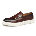 Fashionable casual leather shoes for men, British style shoes, men's summer breathable thick-soled shoes - V.I.P Digital Presence