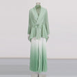 Fashionable casual style set cape shawl style lace up top+pleated skirt - V.I.P Digital Presence