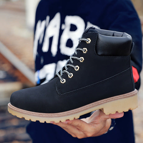 Fashionable high top Martin boots for men casual Baotou workwear shoes autumn and winter men's boots - V.I.P Digital Presence