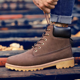 Fashionable high top Martin boots for men casual Baotou workwear shoes autumn and winter men's boots - V.I.P Digital Presence