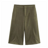 Fashionable lazy suede jacket bomber jacket shorts back skirt jacket set - V.I.P Digital Presence