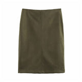 Fashionable lazy suede jacket bomber jacket shorts back skirt jacket set - V.I.P Digital Presence