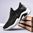 Fashionable Men's Shoes Summer New Breathable Student Casual Shoes Thin, Lightweight, Low cut, Fashionable Thick Bottom Flyknit Sports Shoes - V.I.P Digital Presence