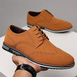 Fashionable men's white sole widened carved leather shoes for men - V.I.P Digital Presence