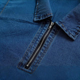 Fashionable retro long sleeved lapel denim shirt top - V.I.P Digital Presence