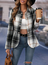 Fashionable women's clothing elegant commuting woolen suit slim fit jacket - V.I.P Digital Presence