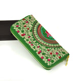 Features embroidered Womens purses Upscale Fashion Ladies Wallet Long section Wallets Embroidery purse Support - V.I.P Digital Presence