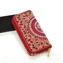 Features embroidered Womens purses Upscale Fashion Ladies Wallet Long section Wallets Embroidery purse Support - V.I.P Digital Presence