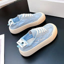 Female student height increasing thick soled sports board shoes casual shoes for women - V.I.P Digital Presence