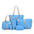 Fish bone patterned bun mother bag six piece set, single shoulder diagonal cross portable bun mother bag - V.I.P Digital Presence