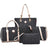 Fish bone patterned bun mother bag six piece set, single shoulder diagonal cross portable bun mother bag - V.I.P Digital Presence