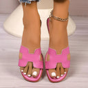 Flat bottomed comfortable one-piece cool slippers fashionable women's one foot sandal - V.I.P Digital Presence