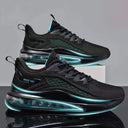 Flyknit running shoes for men, spring  new shock-absorbing air cushion sports shoes, Korean version height increasing fashionable casual shoes for men - V.I.P Digital Presence