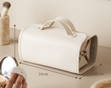 Folding makeup bag large capacity portable handbag travel makeup bag storage bag waterproof toiletries bag - V.I.P Digital Presence