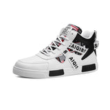 Four Seasons New Men's Casual Shoes Fashionable Outdoor Sports Shoes Trendy High Top Board Shoes - V.I.P Digital Presence