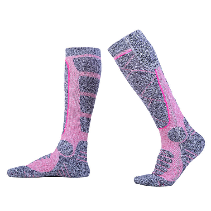 Full Foot Heat Socks Winter USB Charging Warm Heat Socks Pink Skiing Electric Heat Socks - V.I.P Digital Presence