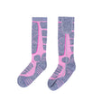 Full Foot Heat Socks Winter USB Charging Warm Heat Socks Pink Skiing Electric Heat Socks - V.I.P Digital Presence