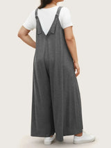 Full Size Pocketed Wide Leg Overalls - V.I.P Digital Presence