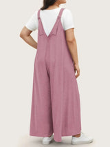 Full Size Pocketed Wide Leg Overalls - V.I.P Digital Presence
