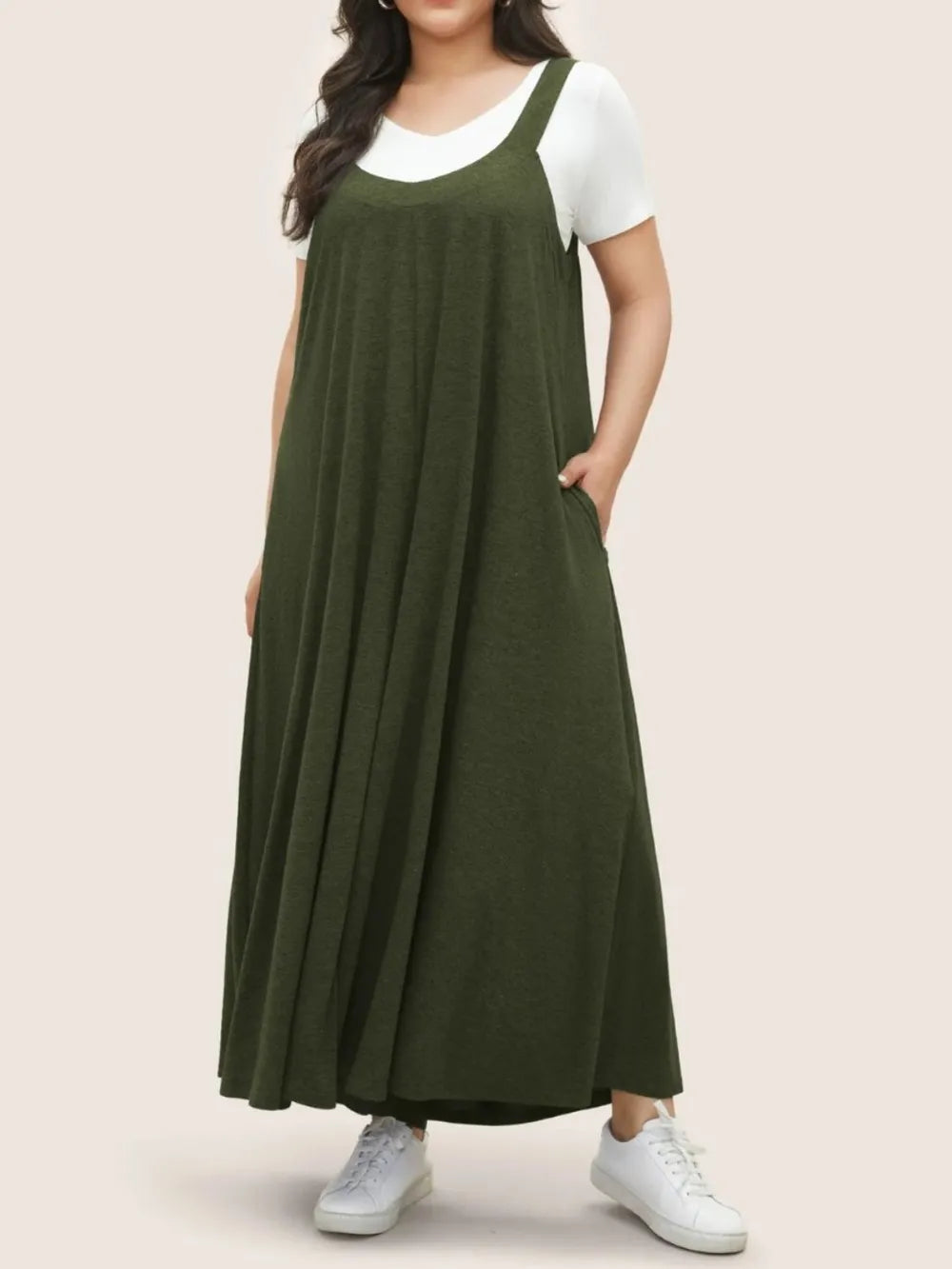 Full Size Pocketed Wide Leg Overalls - V.I.P Digital Presence