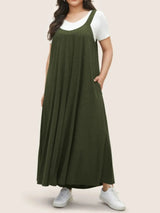 Full Size Pocketed Wide Leg Overalls - V.I.P Digital Presence