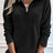 Full Size Quarter Zip Long Sleeve Top - V.I.P Digital Presence