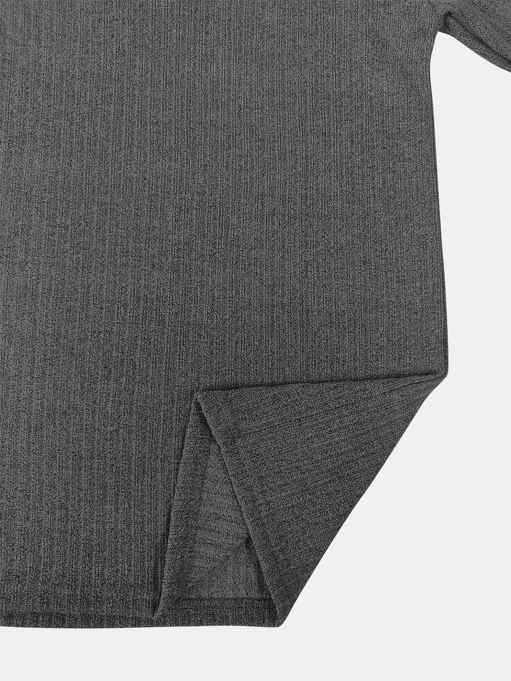 Full Size Quarter Zip Long Sleeve Top - V.I.P Digital Presence