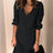 Full Size V-Neck Half Sleeve Dress - V.I.P Digital Presence