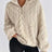 Fuzzy Quarter Zip Long Sleeve Sweatshirt - V.I.P Digital Presence