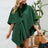 Fuzzy Trim Open Front Poncho - V.I.P Digital Presence