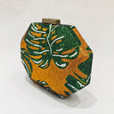 Green Leaf Hot Diamond Bag Dinner Handheld Bag Chain - V.I.P Digital Presence