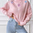 Hand hook flower collage high neck pullover sweater loose casual base sweater - V.I.P Digital Presence
