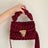Hand woven bag crochet bag shoulder bag women's Fried Dough Twists portable tassel bag - V.I.P Digital Presence