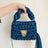 Hand woven bag crochet bag shoulder bag women's Fried Dough Twists portable tassel bag - V.I.P Digital Presence