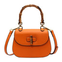 Handheld bamboo bag women's shoulder bag retro saddle bag - V.I.P Digital Presence