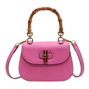 Handheld bamboo bag women's shoulder bag retro saddle bag - V.I.P Digital Presence