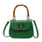 Handheld bamboo bag women's shoulder bag retro saddle bag - V.I.P Digital Presence