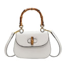 Handheld bamboo bag women's shoulder bag retro saddle bag - V.I.P Digital Presence