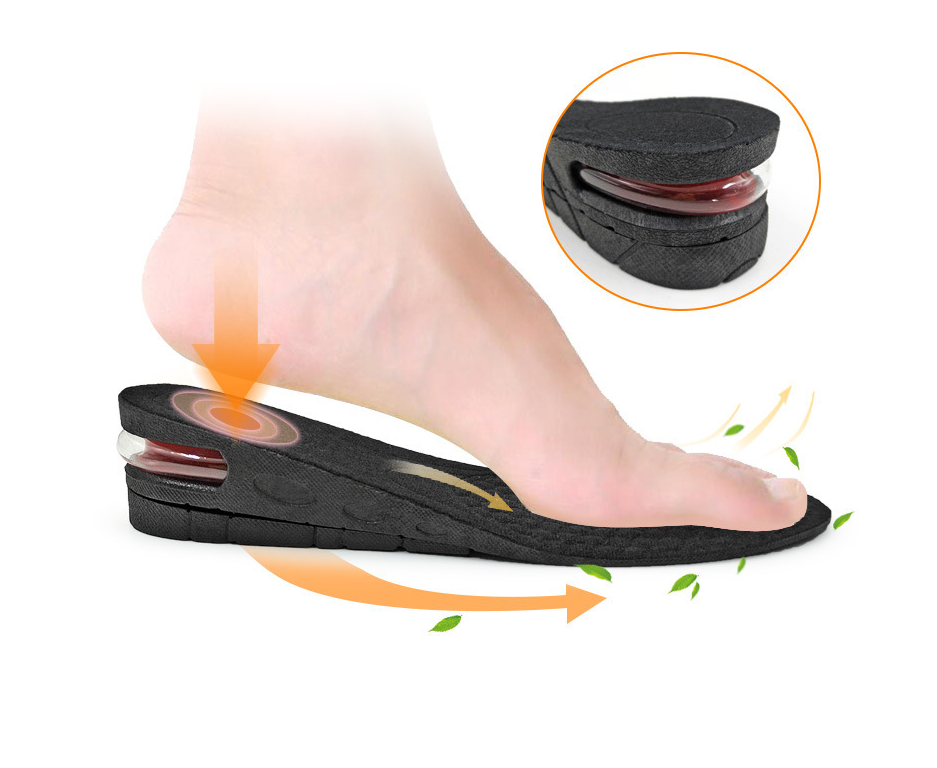 Height increasing insole for women invisible and comfortable air cushion Martin boots with half pad and full pad air cushion - V.I.P Digital Presence