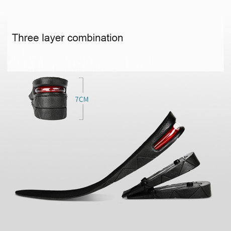 Height increasing insole, invisible air cushion insole, ultra soft inner height increasing insole - V.I.P Digital Presence