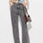 High Waist Bootcut Jeans with Pockets - V.I.P Digital Presence