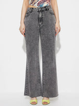 High Waist Bootcut Jeans with Pockets - V.I.P Digital Presence