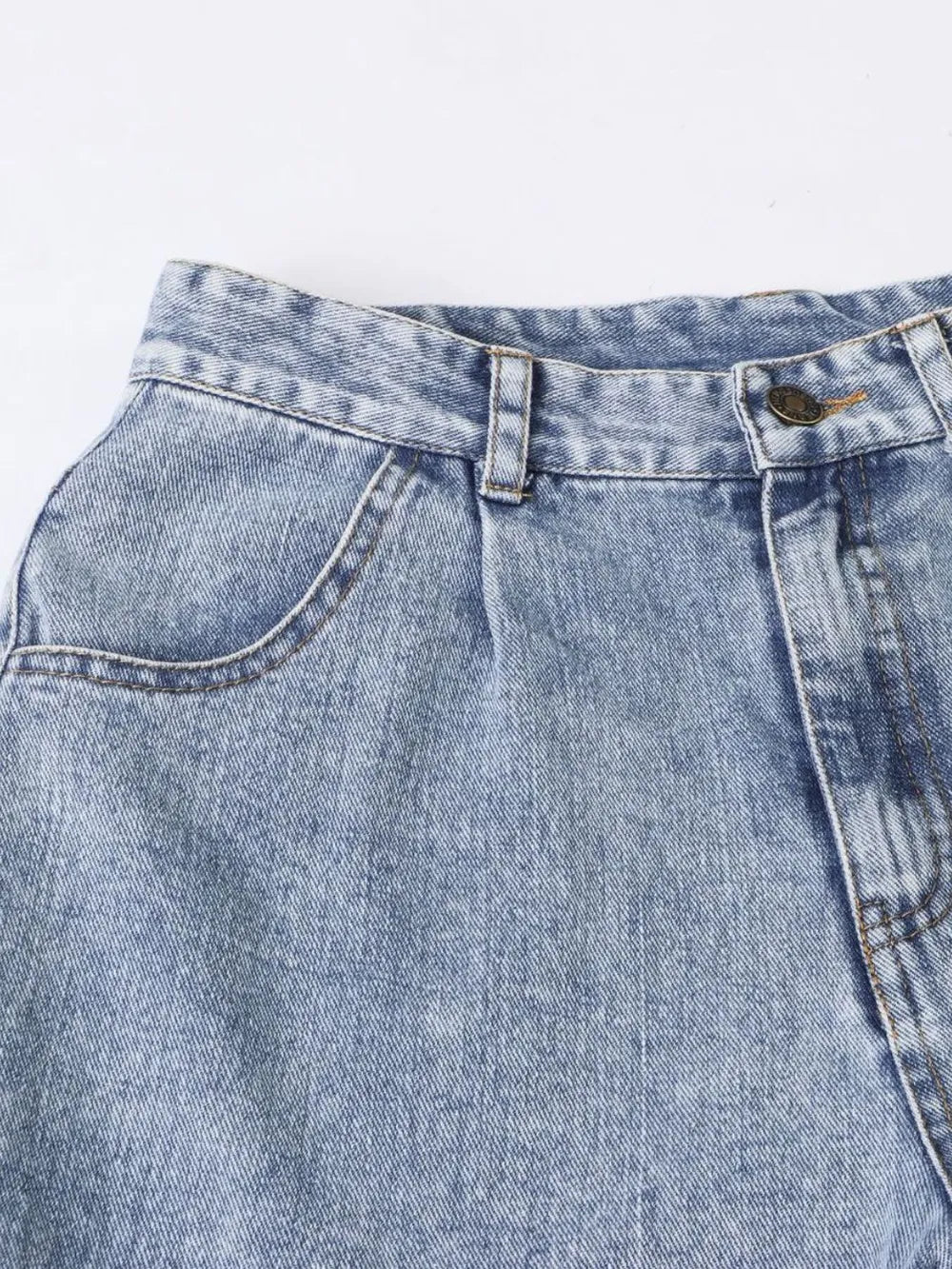 High Waist Straight Leg Jeans - V.I.P Digital Presence