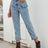 High Waist Straight Leg Jeans - V.I.P Digital Presence