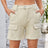 High Waist Washed Denim Shorts - V.I.P Digital Presence