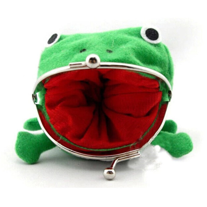 Hokage Ninjia Naruto Frog Coin Purse Cosplay Props Frog Wallet Anime Cartoon Manga Flannel Coin holder Cute Animal - V.I.P Digital Presence