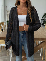 Hollow woven sweater without buttons air-conditioned sweater casual jacket - V.I.P Digital Presence